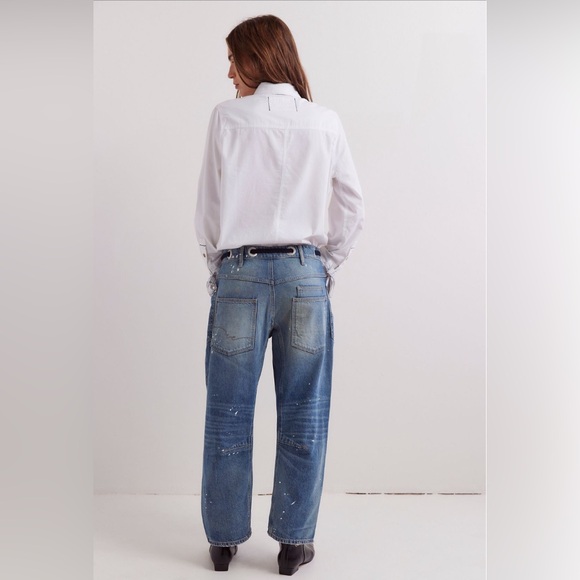 We the Free Moxie Barrel Jeans - Picture 2 of 9